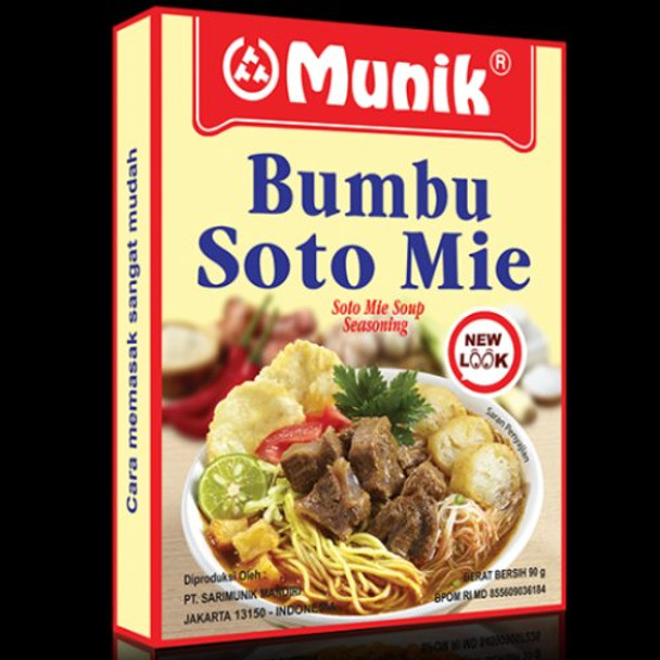 Munik Bumbu Soto Mie, 90gr