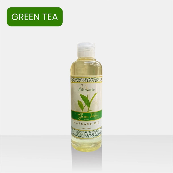 Citra Ayu Bali Chamomile Massage Oil Green Tea, 250 ml