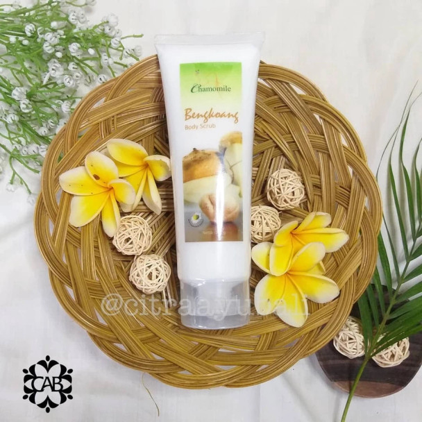 Citra Ayu Bali Chamomile Body Scrub Cream Bengkoang, 250 gr