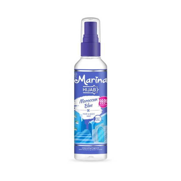 Marina Hair & Body Mist Cologne Morrocan Blue, 100 ml