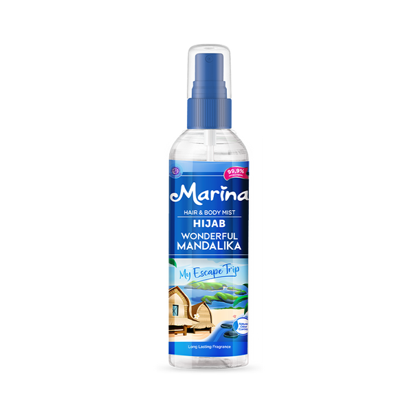 Marina Hair & Body Mist Cologne Wonderful Mandalika, 100 ml