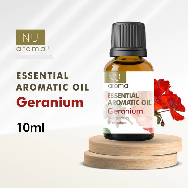 Nu Aroma Essential Aromatic Oil Geranium, 10 ml