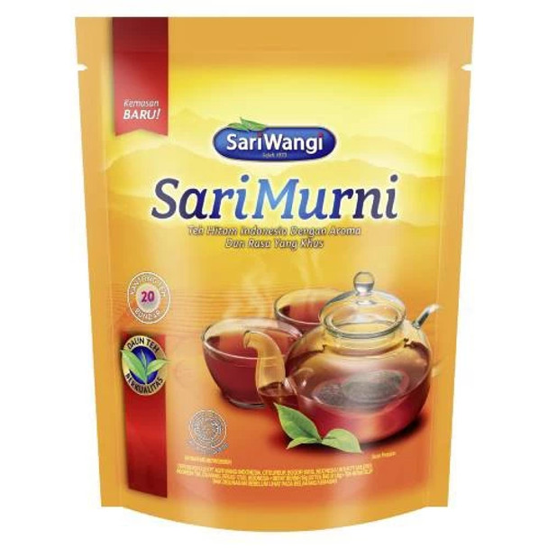 Sariwangi Sari Murni Teh Kantong Bundar, 20ct