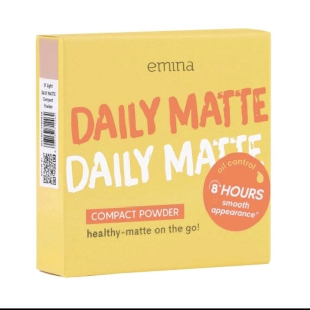 Emina Daily Matte Compact Powder 03 Caramel, 11gr
