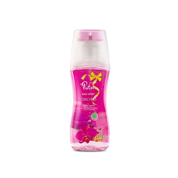 Mustika Puteri Body Spray Orchid, 100ml