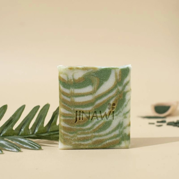 Jinawi Moringa Leaf Soap, 70 gr