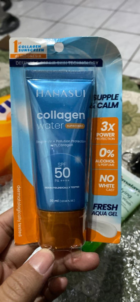 Hanasui Collagen Water Sunscreen SPF 50, 30ml Hanasui Collagen Water Sunscreen SPF 50, 30ml
