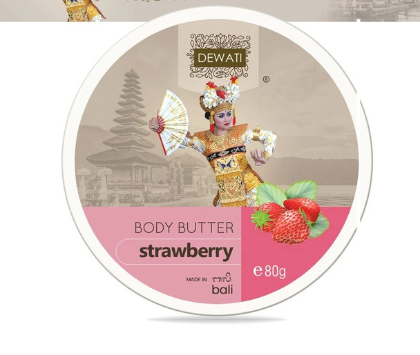 Dewati Body Butter Strawberry, 70 gr