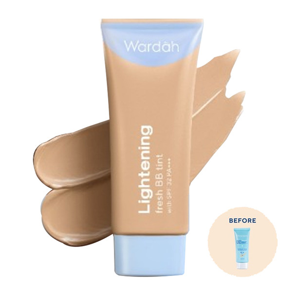 Wardah Lightening Fresh BB Tint 04 Neutral Beige 32N, 15ml