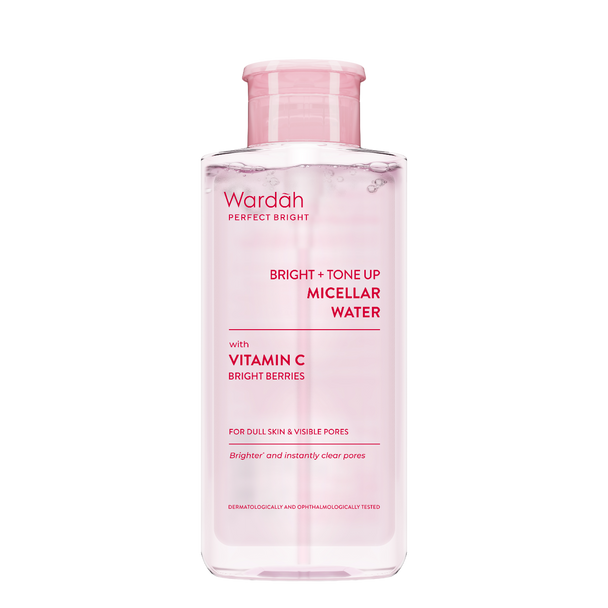 Wardah Perfect Bright Tone Up Micellar Water, 400ml