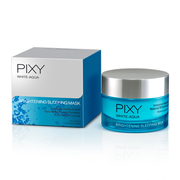 PIXY White Aqua Brightening Sleeping Mask, 18gr PIXY White Aqua Brightening Sleeping Mask, 18gr