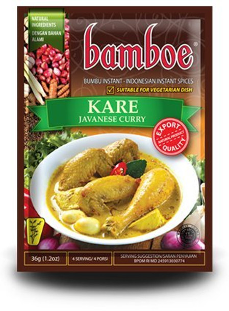 Bamboe Kare - Javanese Curry, 36 Gram