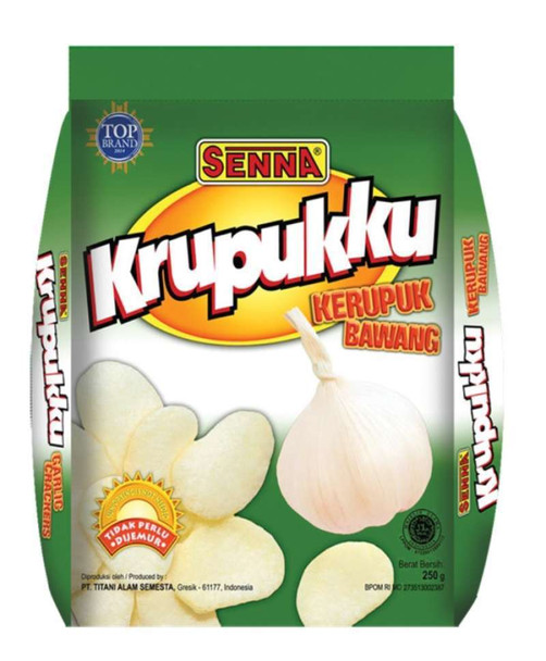 Senna Krupukku Kerupuk Bawang (Onion Crackers), 500gr