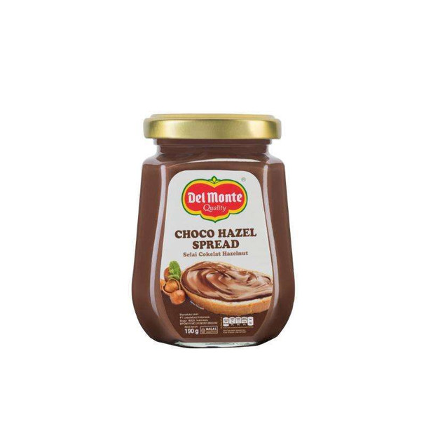 Del Monte Choco Hazel Spread, 190gr Del Monte Choco Hazel Spread, 190gr