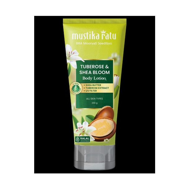 Mustika Ratu Tuberose & Shea Bloom Body Lotion, 200ml