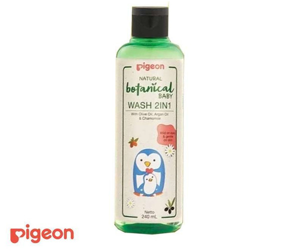 PIGEON Botanical Baby Wash 2in1, 240ml