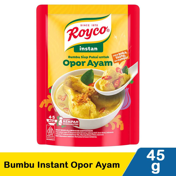 Royco Bumbu Instan Opor Ayam (Opor Chicken Seasoning), 45gr