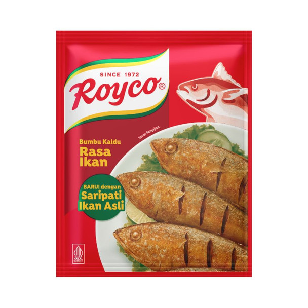 Royco Bumbu Kaldu Rasa Ikan (Fish Flavored Broth Seasoning), 36gr  (3 pcs)