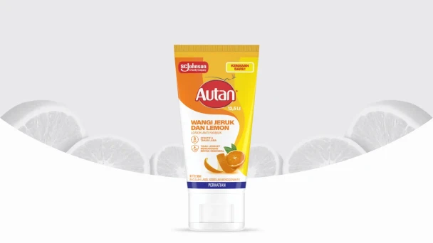 Autan Orange and Lemon Mosquito Repellent Lotion, 50ml