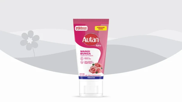 Autan Lotion Anti Nyamuk Fragrant Flower, 50 ml