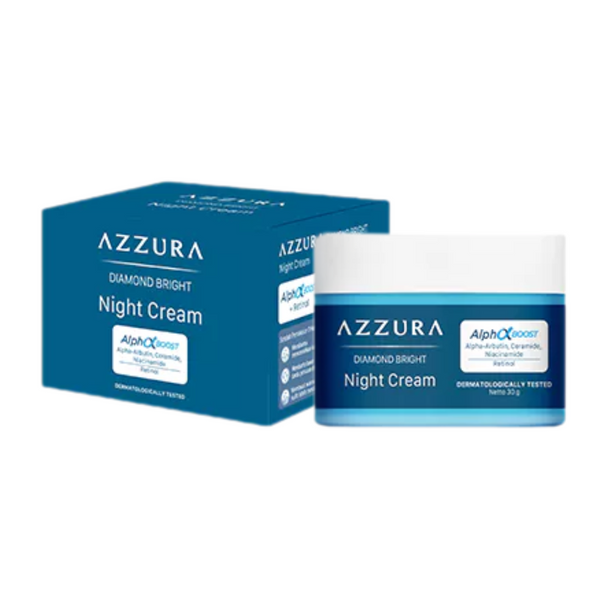 Azzura Diamond Bright Night Cream, 30gr