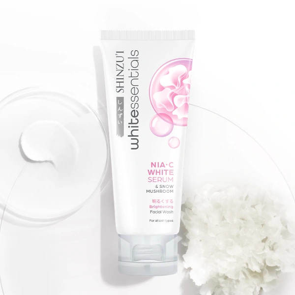 Shinzu'i Whitessentials Brightening Facial Wash, 80ml