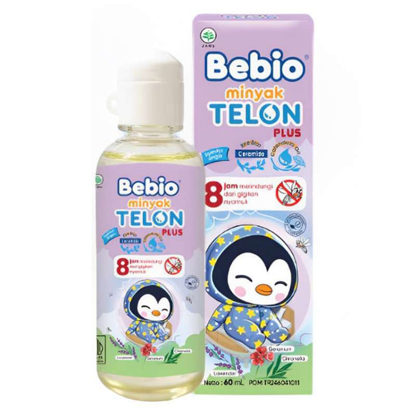 Bebio Minyak Telon Plus Ceramide, 60 ml