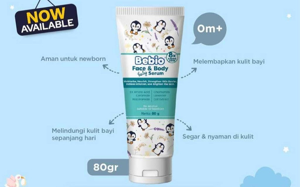 Bebio Face & Body Baby Serum, 80gr