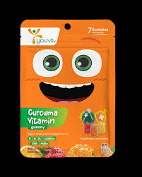 Youvit Curcuma & Vitamin Gummy with Curcuma, Zinc, and Honey, 21gr