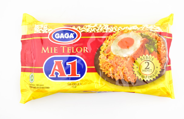 Gaga Mie Telor A1 (Egg Noodles), 180gr