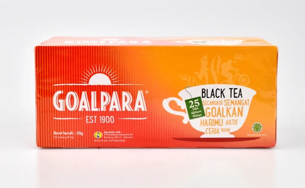 Goalpara Teh Celup Hitam Isi 25 @2gr (Black Tea)