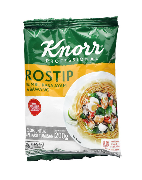 Knorr Professional Rostip Bumbu Rasa Ayam & Bawang (Rostip Seasoning with Chicken & Onion Flavor), 200gr