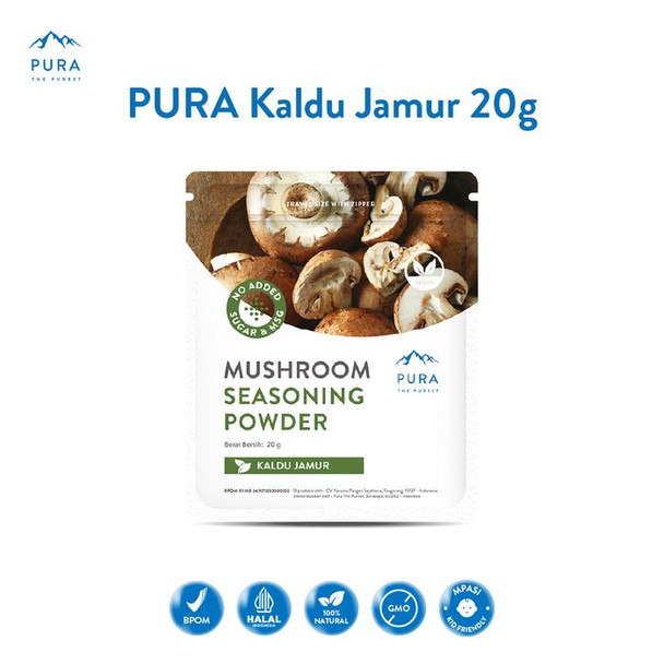 Pura Mushroom Broth Seasoning, 20gr