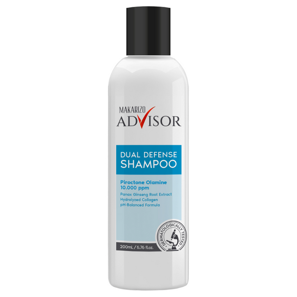 Makarizo Advisor Dual Defense Shampoo, 200ml