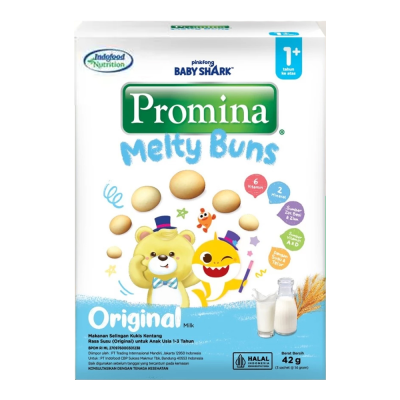 Promina Melty Buns Biskuit Mini Original, 42gr