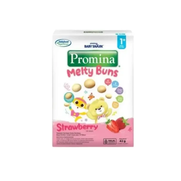 Promina Melty Buns Strawberry, 42gr
