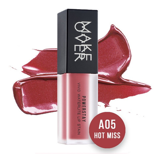 MAKE OVER Powerstay Vivid Waterlite Lip Stain A05 Hot Miss, 5.5gr