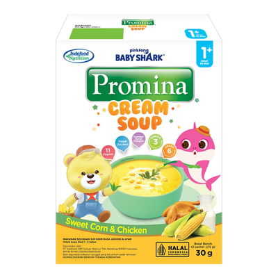 Promina Cream Soup Sweet Corn & Chicken Box, 30gr