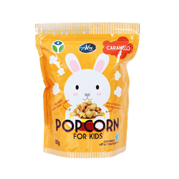 Abe Food Popcorn For Kids Caramelo Flavor, 80gr