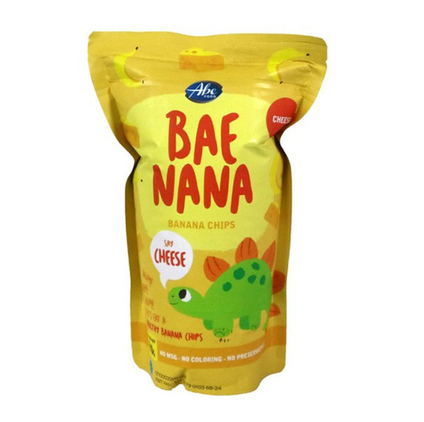Abe Food Baenana Banana Chips Cheese, 70gr