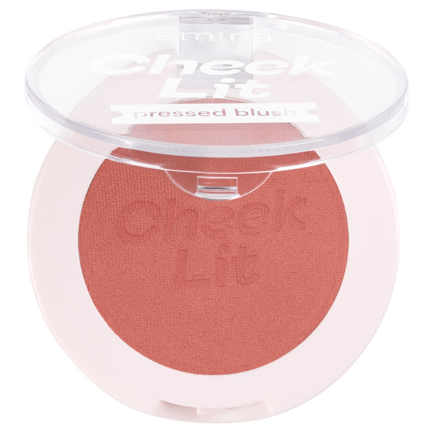 Emina Cheek Lit Pressed Blush 03 Cherry Popsicle, 3.5g