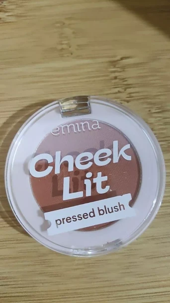 Emina Cheek Lit Pressed Blush 06 Apple Crumbble, 3.5g