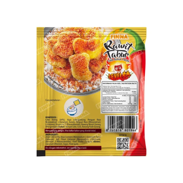 Finna Rawit Tabur Level 50, 36gr (12ct @3gr)