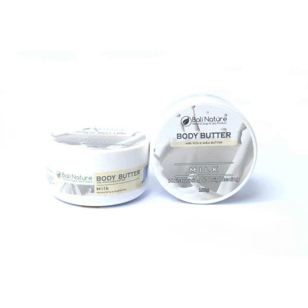 Bali Nature Body Butter Milk Moisturizing & Brightening, 100gr