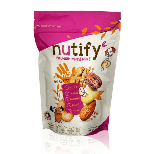 Nutify Trail Mix Hi5 High Protein, 60gr