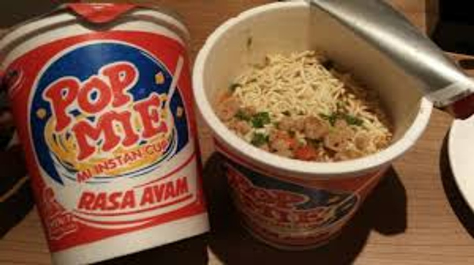 Pop Mie Rasa Ayam Instant Noddle Cup Chicken Flavour 75 Gram