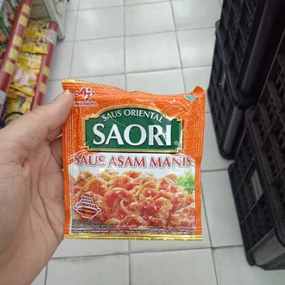 Saori Saus Asam Manis(Sweet and Sour Sauce) 25 ml- 0.84 fl oz - UD Jawa