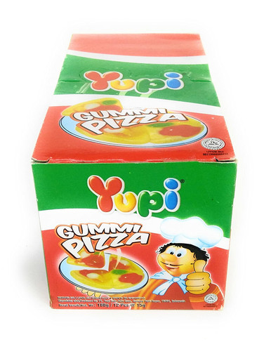 Yupi Gummy Candy Gummi Pizza, 12 Gram 12-ct (1 Box) - Javanese Taste