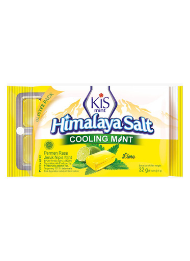 Kis Himalaya Salt Peppermint Mint Candy, 32gr