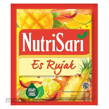 Liquid Rasa Rujak NutriSari Instant Drink Rasa Es Rujak (Rujak Ice Flavour) @13gr (Pack ...